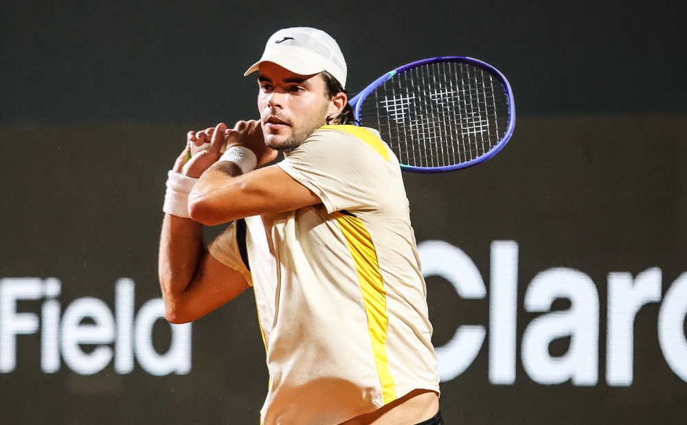 Jaime Faria na final do Challenger de São Paulo